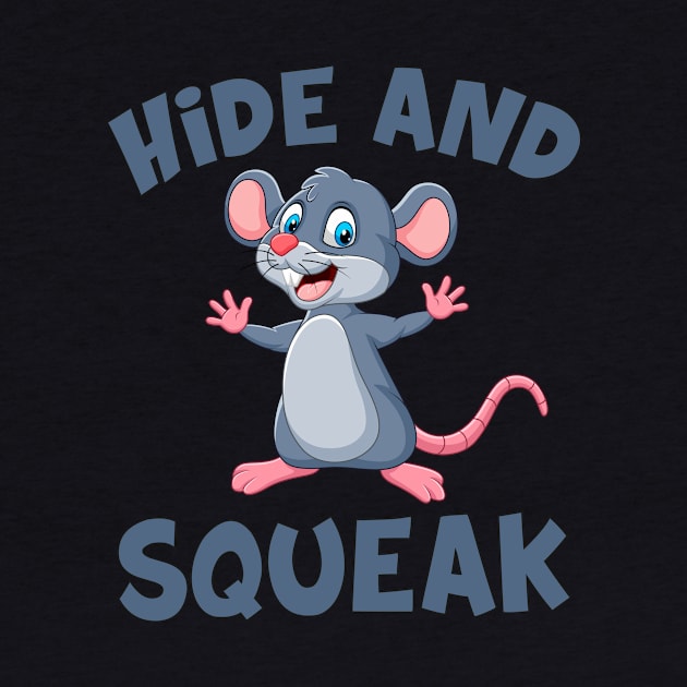 Hide Squeak Mouse Mice Funny Cute by Mellowdellow